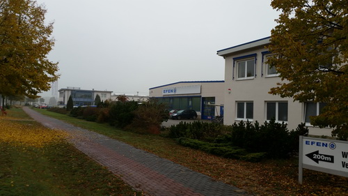 Сотрудники компании посетили завод EFEN в Германии.